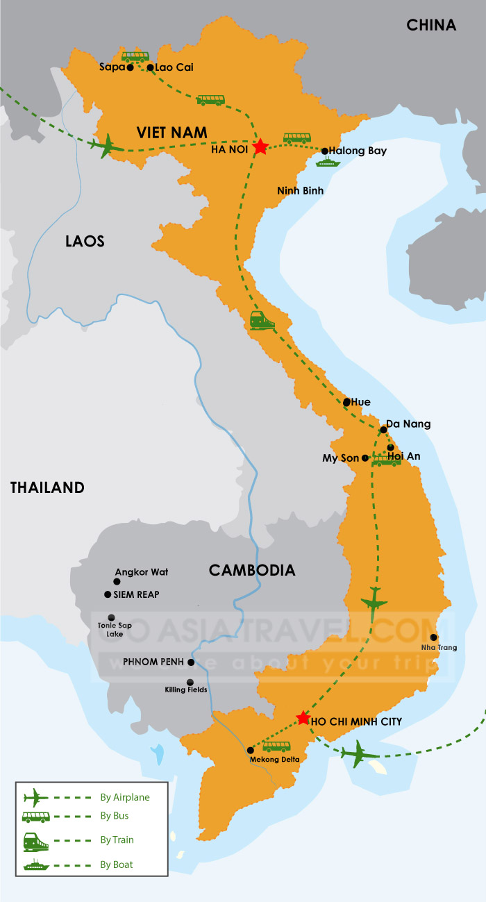 TRULY VIETNAM FROM NORTH, CENTRAL TO THE SOUTH IN 14 DAYS 13 NIGHTS