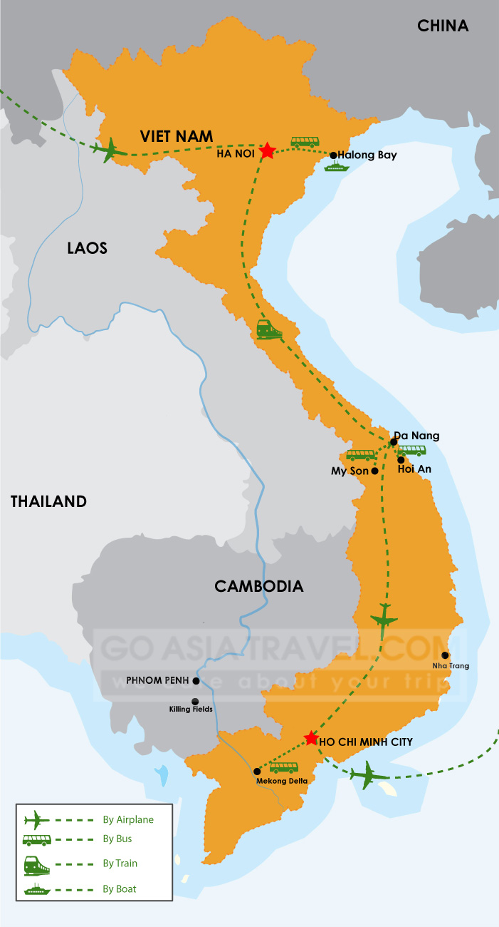 VIETNAM TOUR 11 DAYS HANOI - HOI AN - HO CHI MINH CITY