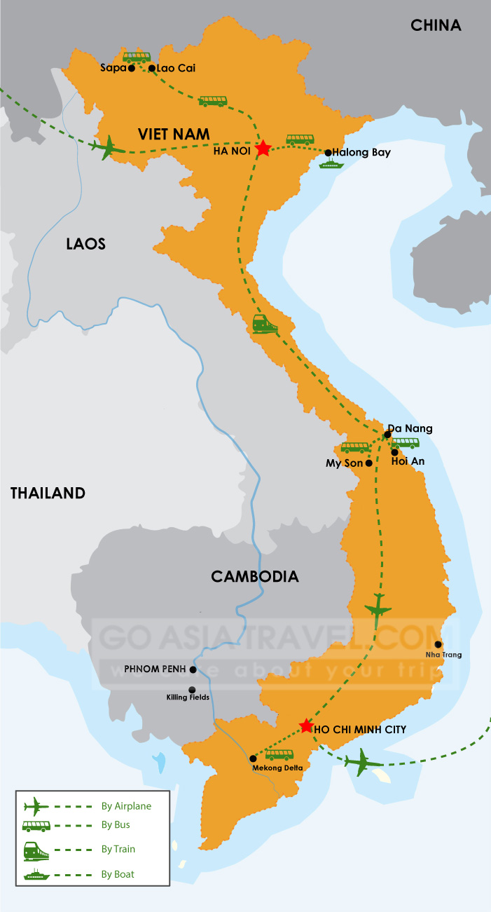 TZ2: VIETNAM TOUR 14 DAYS HANOI - SAPA - HOI AN - HO CHI MINH CITY