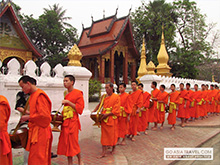 Monk in Luang Prabang