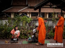 Luang Prabang Monk - Laos Classic Tours