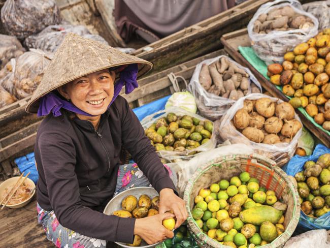 The Vietnamese people are beautiful and friendly.