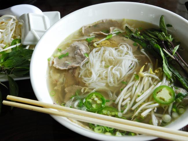 You can’t beat a Pho noodle soup.