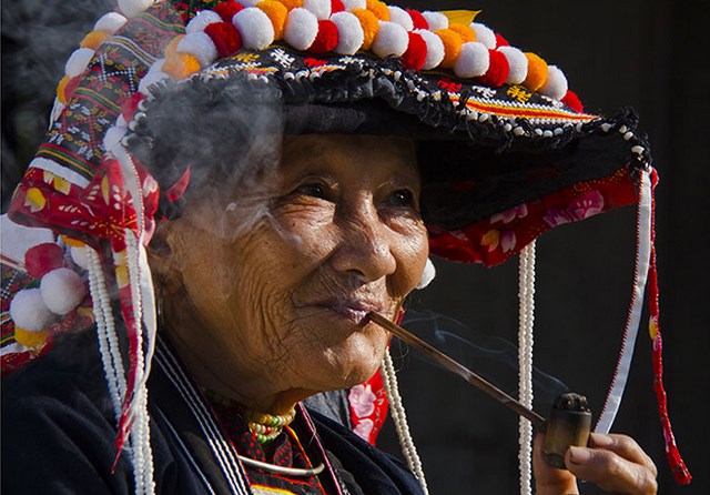 "Elder ethnic " by Vu Manh Cuong