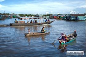 Picture of Siem Reap - Tonle Sap Boat Trip & Angkor Silk Farm
