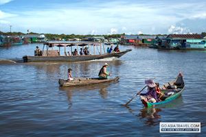 Picture of Siem Reap - Tonle Sap Boat Trip & Angkor Silk Farm