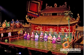 Picture of Evening tour with Cyclo, Water puppet show and Dinner on River Cruise