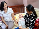 Hình ảnh trong chuyến thăm hỏi chị Khuyến và cháu Hưng ở Sapa